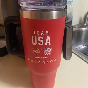 Coke cola team USA 40 oz water bottle